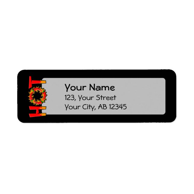 ETIQUETA CALOR (Frente)