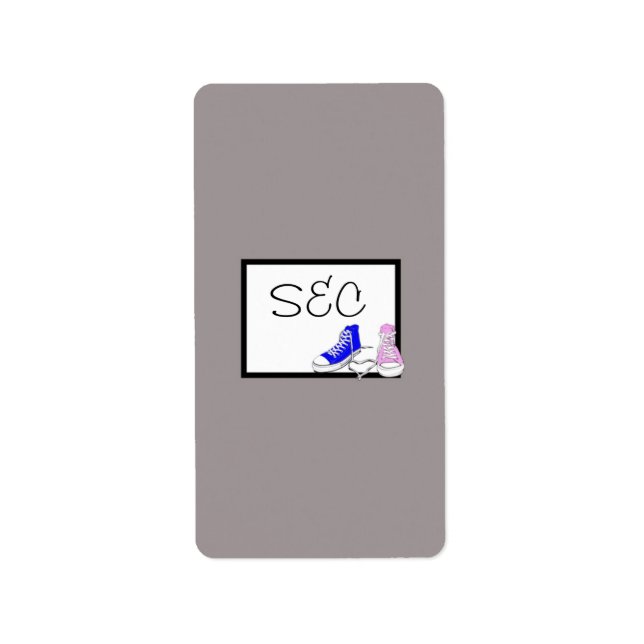 Etiqueta Calzado azul/rosa Hershey's Miniature Wrapper (Frente)