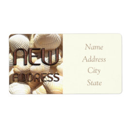 Etiqueta Cambio de dirección Las conchas marinas de verano 