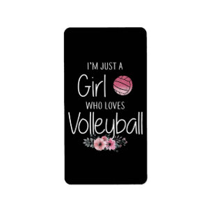 Etiqueta Camisas De Voleibol Para Las Adolescentes Chicas