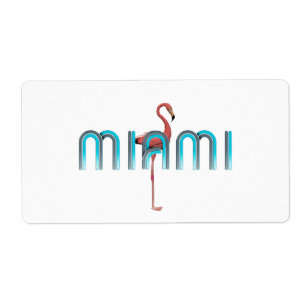 Etiqueta CAMISETA Miami