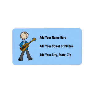 Etiqueta Camisetas y regalos de figura de hombre tocando la
