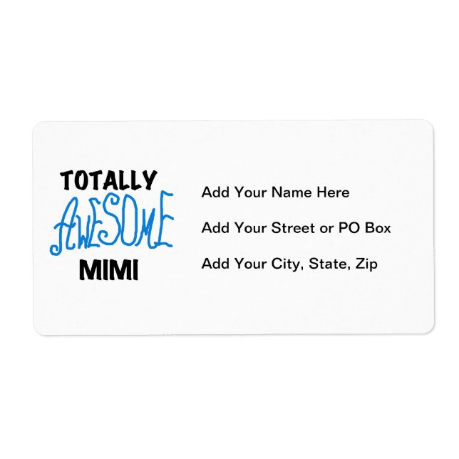 Etiqueta Camisetas y regalos totalmente impresionantes del (Frente)