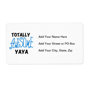 Etiqueta Camisetas y regalos Yaya totalmente impresionantes