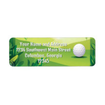 Campo de golf verde y bolera de golf