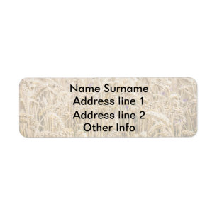 Etiqueta Campo del trigo, granos de oro