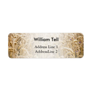 Etiqueta Campo del trigo, granos de oro