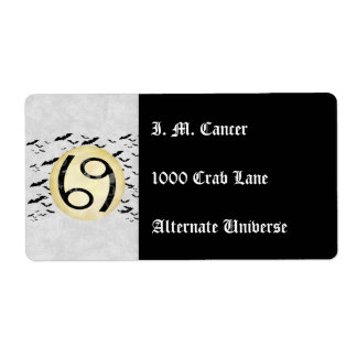 Etiqueta Cáncer de Luna de Murciélago