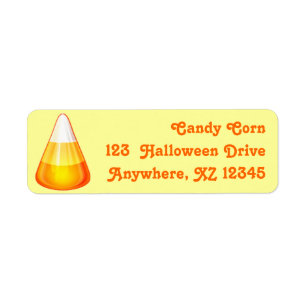 Etiqueta Candy Corn