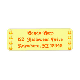 Etiqueta Candy Corn