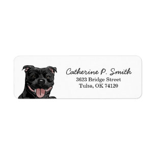 Etiqueta Cane Corso Return Address