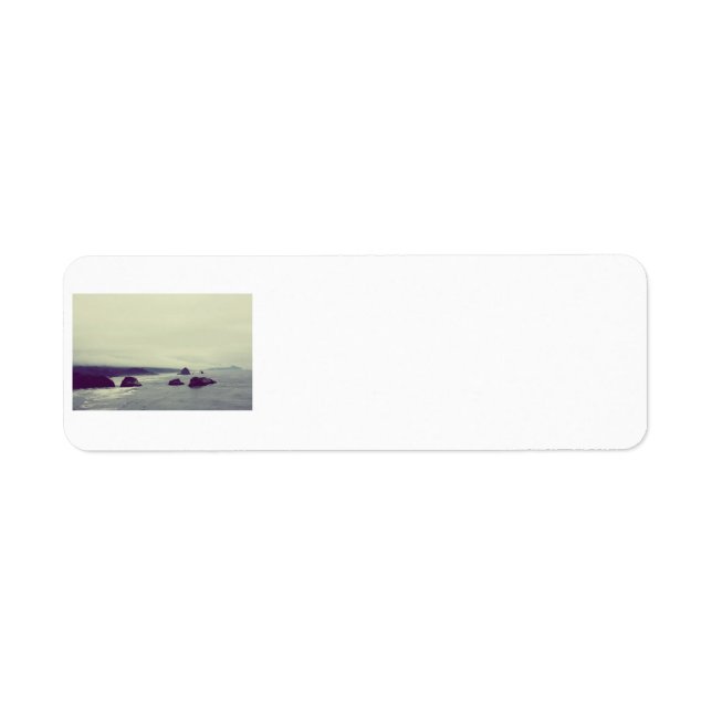 Etiqueta Cannon Beach Labels Oregon (Frente)