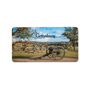 Etiqueta Canones de Gettysburg