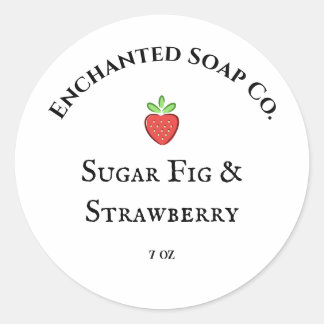 Etiqueta caprichosa de jabón