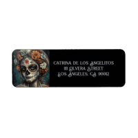 Cara pintada de los muertos, personalizable