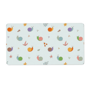 Etiqueta Caracoles divertidos