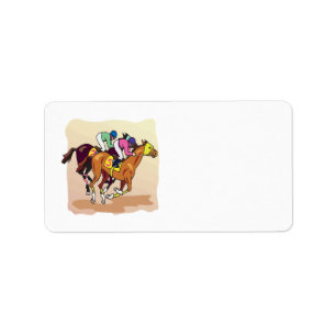 Etiqueta Carrera de caballos 6