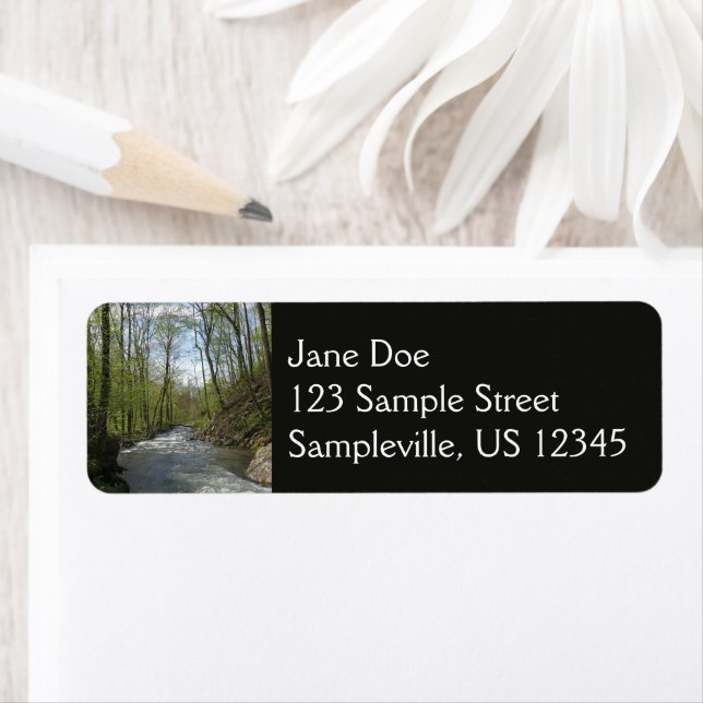 Etiqueta Carrera de cedro en cañón de roble blanco (In situ)