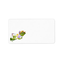 Etiqueta Carrusel Animal Frog Photo Paper Stationery