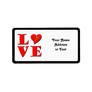 ETIQUETA CARTAS DE AMOR ( L ♥ VE)