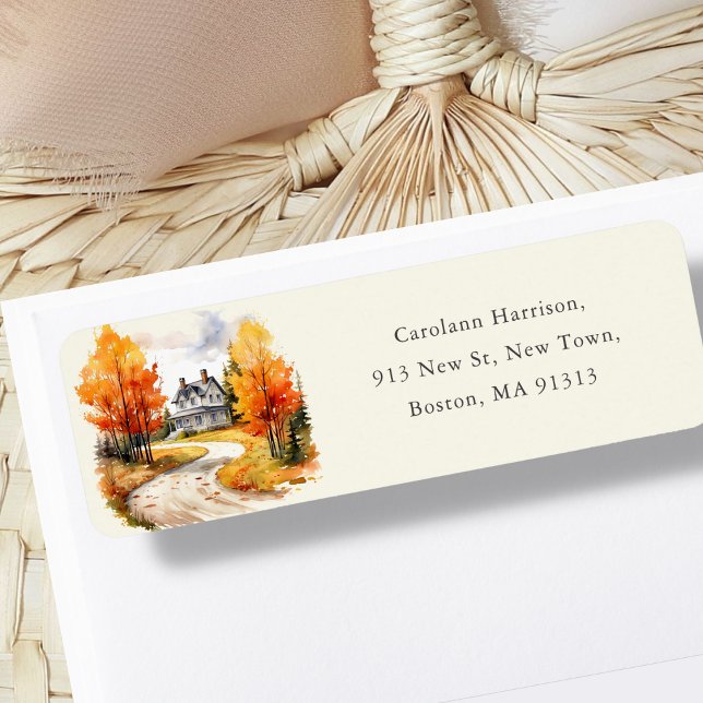 Etiqueta Casa otoño de otoño | Nueva dirección residencial (Subido por el creador)