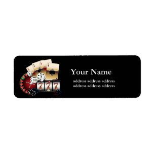 Etiqueta casino, vegas, póquer, juegos de azar,