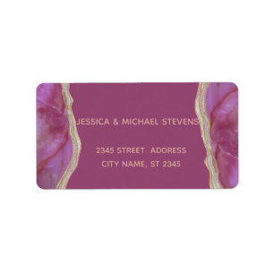 Etiqueta Cassis moda agar romántico elegante