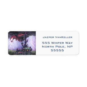 Etiqueta Castillo de Dragon