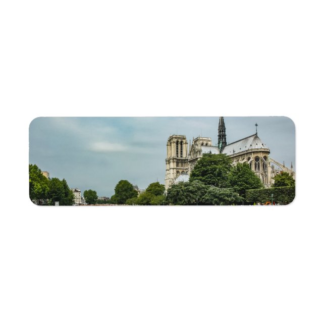 Etiqueta Catedral de Notre Dame de París (Frente)