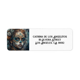 Etiqueta Catrina Azul, personalizado