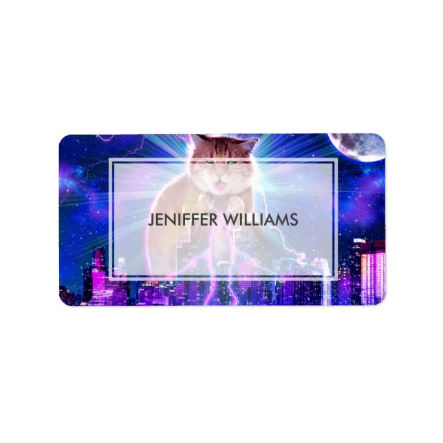 Etiqueta Catzilla (Frente)