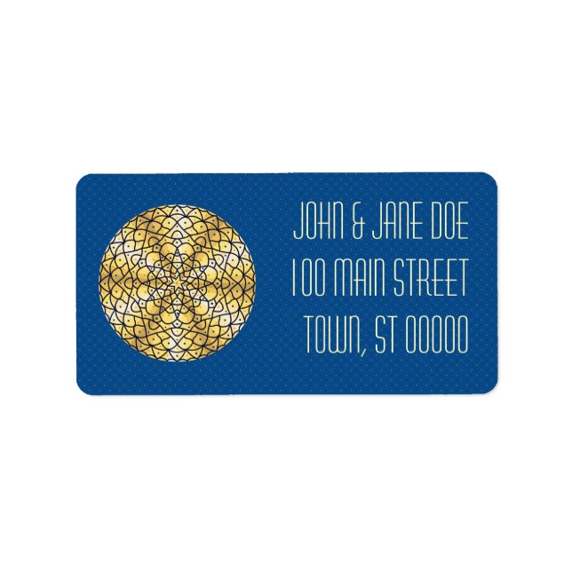 Etiqueta Celestial Sun Address Label (Frente)