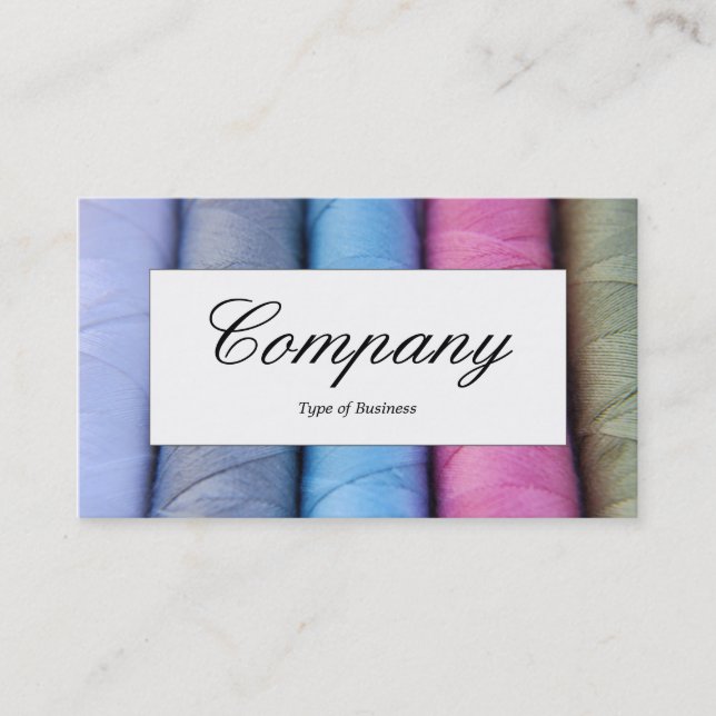 Etiqueta central - bobinas de algodón (Anverso)