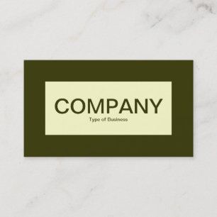 Etiqueta central - Crema con verde turbio 33300