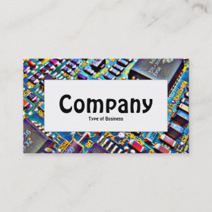 Etiqueta central - Hermoso circuito