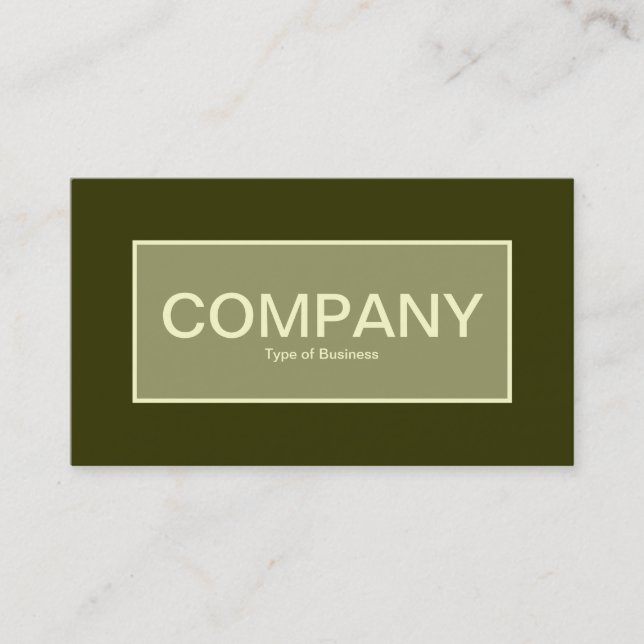 Etiqueta central II - Khaki con verde turbio 33300 (Anverso)