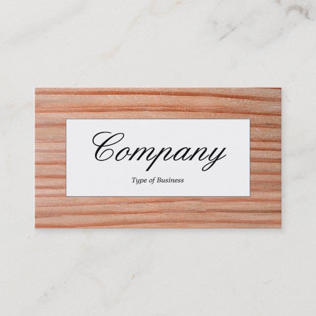 Etiqueta central - Madera 01 (Anverso)