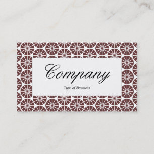 Etiqueta central - Rueda de estrella - Marrón