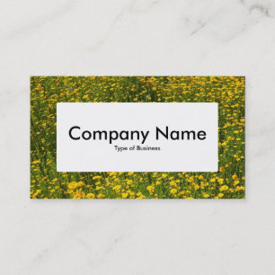 Etiqueta central v4 - Cama de margaritas amarillas