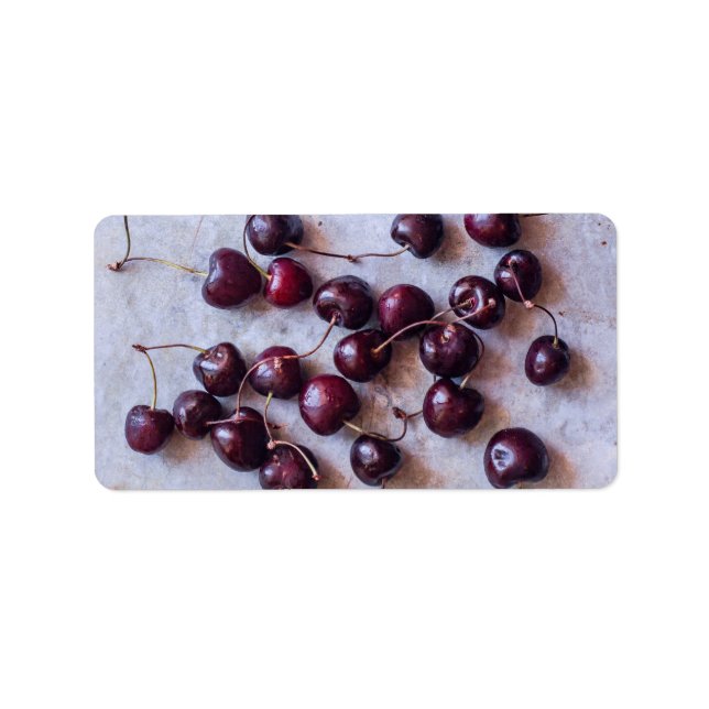 Etiqueta Cerezas (Frente)