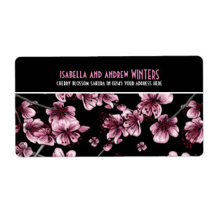 Etiqueta Cerezos en flor Sakura