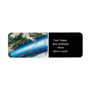 Etiqueta Cerezos sobre el río, Arashiyama, Japón