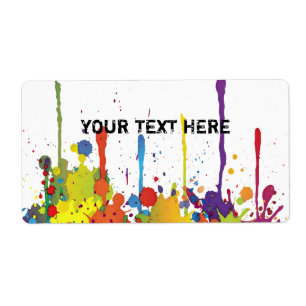 Etiqueta CHAPOTEO DIVERTIDO II DEL COLOR + su backgr. y