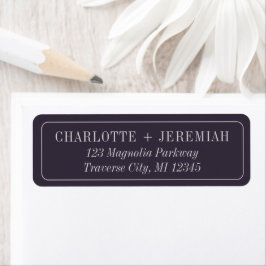 Etiqueta Charlotte | Colores curados | Dirección del boda