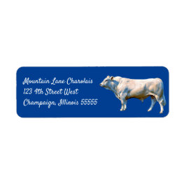 Etiqueta Charolais Bull