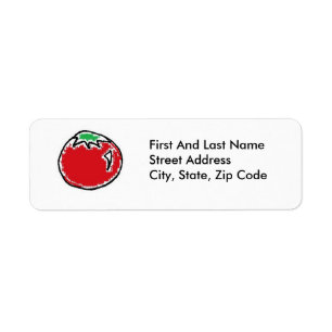 Etiqueta Cheery Cherry Tomato Personalizado