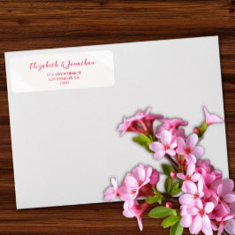 Etiqueta Cherry Red Wedding