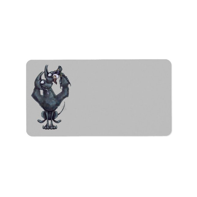 Etiqueta Chew Toy (Frente)