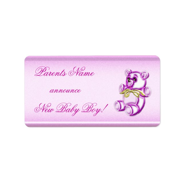 Etiqueta Chica #1 (Frente)