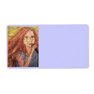 Etiqueta Chica de Rocker más Coolest